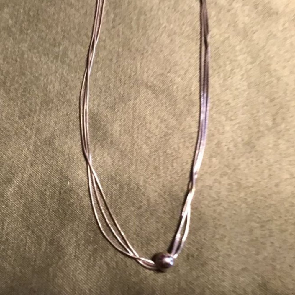 Silpada Thoreau 3 Strand Necklace